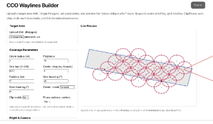 Flight Path Design Diagram